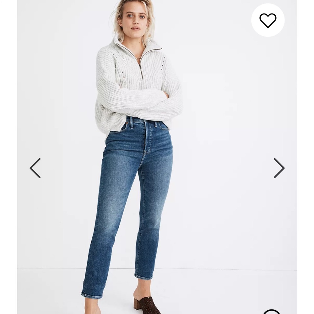 MADEWELL - Classic Straight Jean Medium Wash
